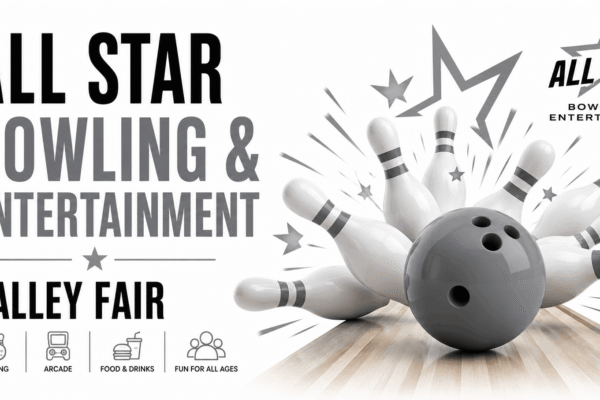 all star bowling & entertainment - valley fair