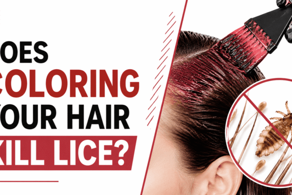 does coloring your hair kill lice