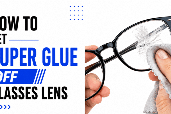 How to Get Super Glue Off Glasses Lenses